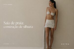 Saia de praia: construção de silhueta